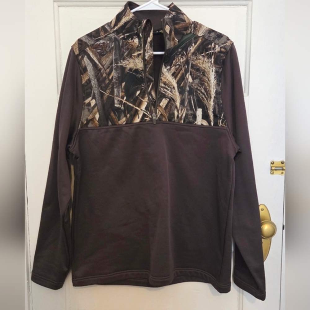 Under Armour Real Tree Camo Quarter-Zip Pullover